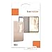 kwmobile Practical and chic FLIP COVER case with window and synthetic leather for Huawei MediaPad X2 7.0 in gold