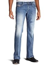 Hot Sale Diesel Men's Zatiny Slim Micro Bootcut-Leg Jean 008AT, Denim, 30x30