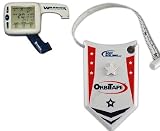 Warrior Digital Body Fat Caliper with FREE OrbiTape Body Tape Measure