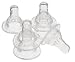 First Essential Silicone BPA Free Nipples, Medium Flow, 6 Pack
