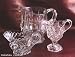 Kitchen & Housewares : Set of Three Pressed Glass Jugs probably Victorian
