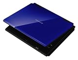 GREEN HOUSE 7型ワイド液晶 ポータブルDVDプレーヤー ブルー GHV-PDV740Bの画像