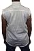 LIGHT DENIM Basic Plain Sleeveless Denim Biker Shirt (XL)