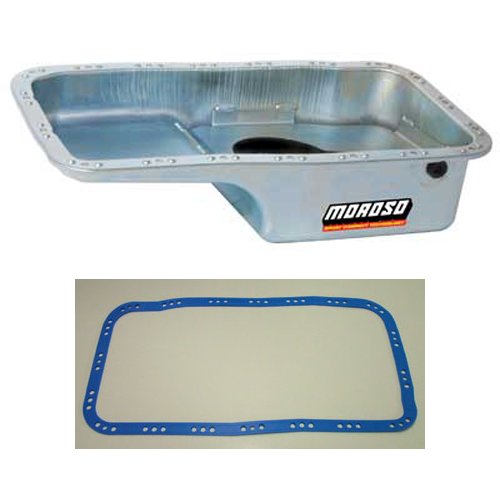 MOROSO 20911K 1.8L Honda Acura B18 B16A3 Baffled Oil Pan & Gasket Kit