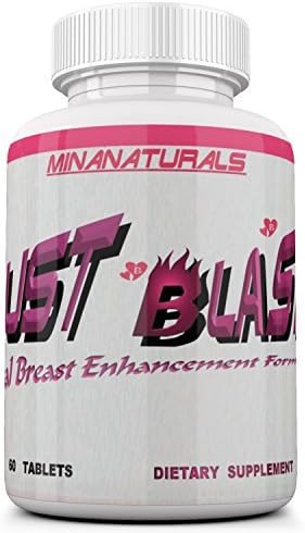 BUST BLAST female Breast Enhancement Pills - Natural Bust Enlargement - Increase &amp; Firm 2+ Cup Sizes. 2600Mg Formula (The Most Dense &amp; Complete). by MINANATURALS