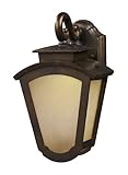 IMAGE OF ELK Lighting 42240-1 Porter Energy Smart 1 Light Outdoor Wall Light in Hazelnut Bronze