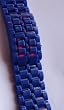 423| Reloj unisex Samurai Japones pulsera pl�stico Hombre/Mujer Digital LED ROJO