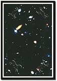 Framed Art Poster 20x30, Hubble Deep Field