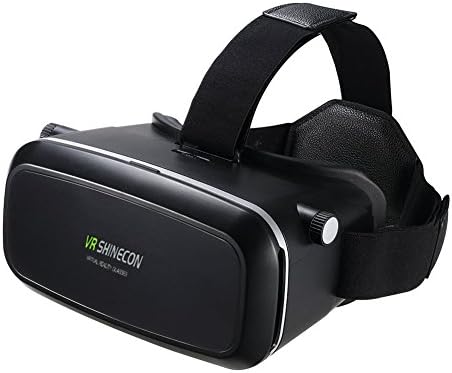 Jiao Store 3D VR Virtual Reality Headset 2016 Innovative Design IMAX Movie Virtual Reality Glasses for Google, iPhone, Samsung Note, LG, Huawei, HTC, Moto 3.5-6.0 inch screen smartphone