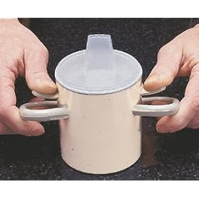 Arthro thumbs-up cup, w/ lid