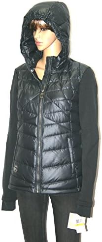 MICHAEL Michael Kors women's Packable down fill Puffer Coat jacket $190 DARK NAVY