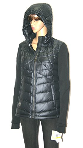 MICHAEL Michael Kors women's Packable down fill Puffer Coat jacket $190 DARK NAVY