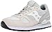 Saucony Originals Men's Shadow Original Classic Retro Running Shoe, Grey/Grey/White, 9.5 M US