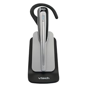 V-Tech IS6100 DECT 6.0 Cordless Headset, Silver/Black, 1 Accessory Headset