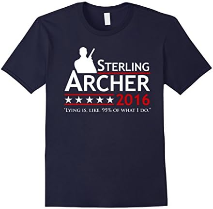Men's Sterling Archer 2016 T-shirt Large Navy