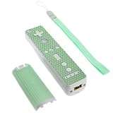 Bargaincell- Seal Retail Packing High Quality Nintendo Wii Remote Controller 3-In-1 Green Slippery Proof Kit w/ Wrist Strap