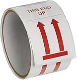 TapeCase "This End Up" Label - 50 per pack (1 Pack)