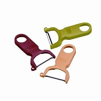 Kuhn Rikon 3-Set Original Swiss Peeler, Red/Green/Yellow