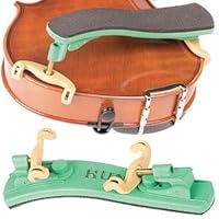 Kun Collapsible Mini Green Shoulder Rest for 1/16 - 1/4 Violin