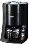 Panasonic 沸騰浄水コーヒーメーカー 容量5カップ ブラック NC-A55P-K