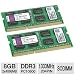 Kingston Technology 8GB Kit (2x4 GB Modules) 1333MHz DDR3 SODIMM Notebook Memory for Select Apple iMac's and Macbook Pro's KTA-MB1333K2/8G