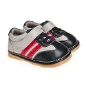 Little Blue Lamb Squeaky Trainer Shoes Boys Black Size 5 / Eur 22