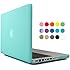 iBenzer 2 in 1 Soft-Touch Plastic Hard Back Case with Keyboard Cover for Macbook Pro 13" - Turquoise