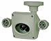 Clover Electronics HDC255 Super High-Resolution Indoor/Outdoor Night Vision Cyclops Security Camera - Small (Cream)