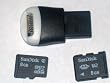 DMS MicroSD / MicroSDHC & Memory Stick Micro M2 USB 2.0 Card Reader (memory not included)