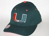 MIAMI HURRICANES Zfit Zephyr Stretch Fit HAT / CAP - ( SMALL )