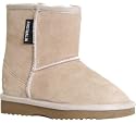 Warmbat Kangaroo Classic Joey Sheepskin Boot, toddler size 5 to youth size 3