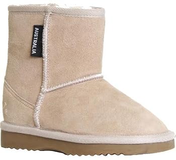 Warmbat Kangaroo Classic Joey Sheepskin Boot, toddler size 5 to youth size 3