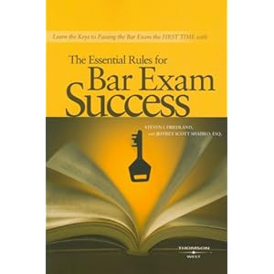 The Essential Rules for Bar Exam Success (Career Guides)