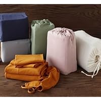 Organic Jersey Queen Sheet Set in Indigo