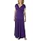 Liz Lange&reg; Shirred Cover-up Dress - Grape Escape