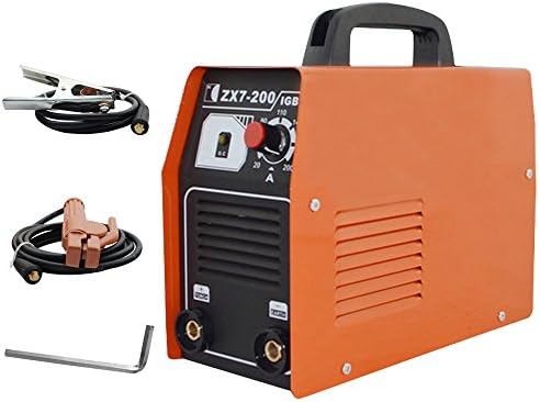 HTPOW Portable Household ZX7-200 220V DC IGBT Inverter Welding Machine 200A MMA ARC Welder