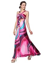 Hot Sale Ever Pretty BNWT Pinks Ruffles Satin Padded Trailing Sexy Long Evening Dress 09648, HE09648HP14, Hot Pink, 12US