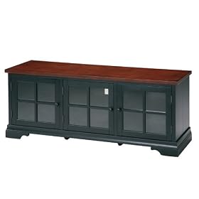 Grand Aspirations 62-Inch TV Console, Black Cherry by