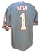 Autographed Warren Moon Houston Oilers Throwback Baby Blue Jersey