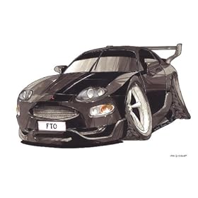 MITSUBISHI FTO KOOLART image ceramic mug 1771