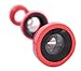 Clip on Cell Phone Camera Lens - (Red) - Take Better Pictures with Macro Wide Angle and Fisheye Lenses - 3 Different Lenses for All Types of Pictures