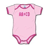 ABCD - Girls Rocker Retro Ringer Tee Silly Baby... by La Retro Baby