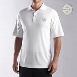 Cutter & Buck Pittsburgh Steelers Mens Element Jacquard Short Sleeve Polo