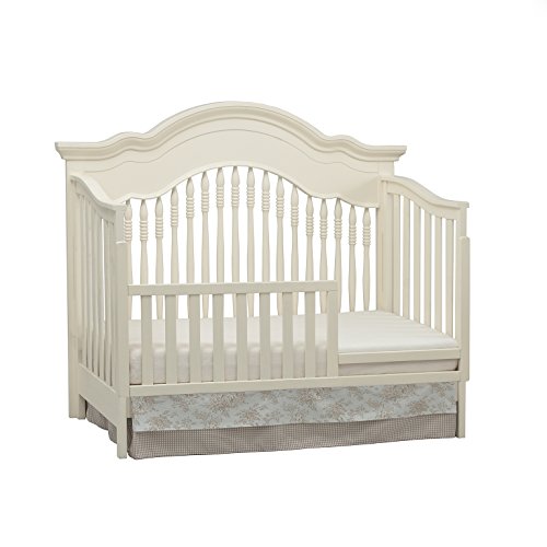 Suite Bebe Julia Lifetime Crib, White Linen Baby Products Store