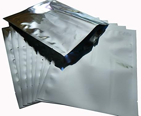 (50) 10" X 20" 7.5 Mils Mylarfoil Bags for Long-term Food Storage