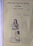 A miscellany of bastardy records for Wiltshire