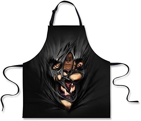 Pixel Apron - Funny new animal Personalized Creative Apron Kitchen Cooking Restaurant