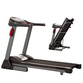 JTX Sprint5 folding motorised treadmill, 22kph, 2 year warranty