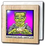 Review 3dRose LLC  / Frankenstein s Hamster - 6 Inch Tile Napkin Holder