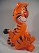 Tiger Zoo Animal Doll Inflatable Toys Balloon Blowup Party Decor Favor 24"_s-2